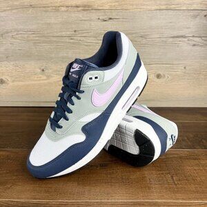 Nike Air Max 1 Mens Size 11 Football Grey Lilac Bloom White Obsidian FD9082 001